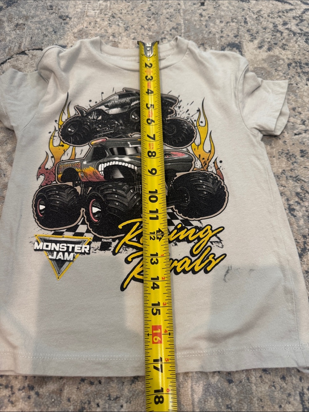 Monster Jam Racing Rivals Short Sleeve Tee - White - Picture 4 of 5